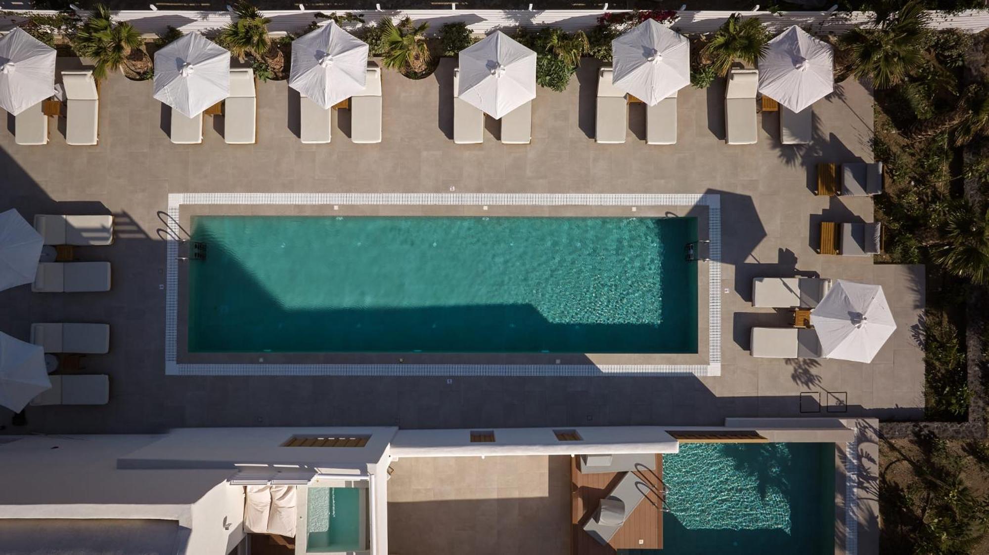 Meltemi Blu - Adults Only Otel Perissa  Dış mekan fotoğraf