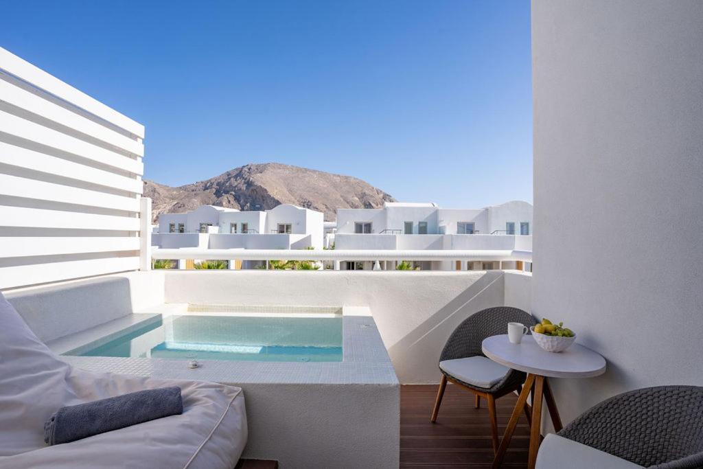 Meltemi Blu - Adults Only Otel Perissa  Dış mekan fotoğraf