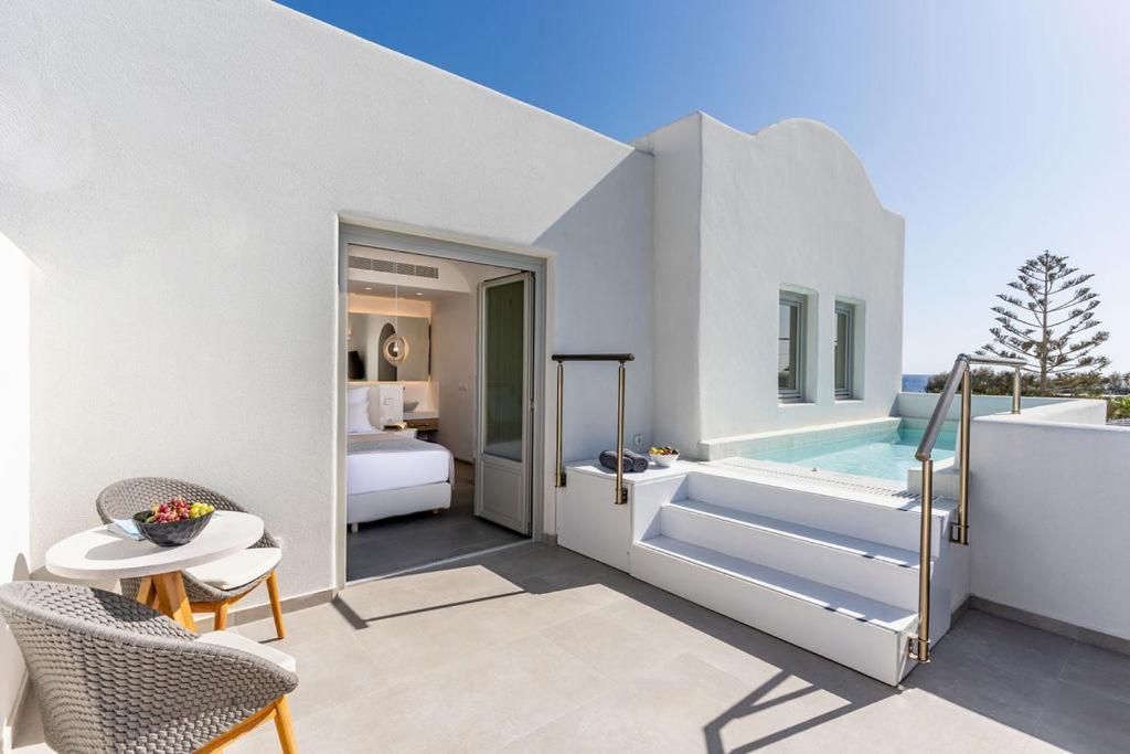 Meltemi Blu - Adults Only Otel Perissa  Dış mekan fotoğraf