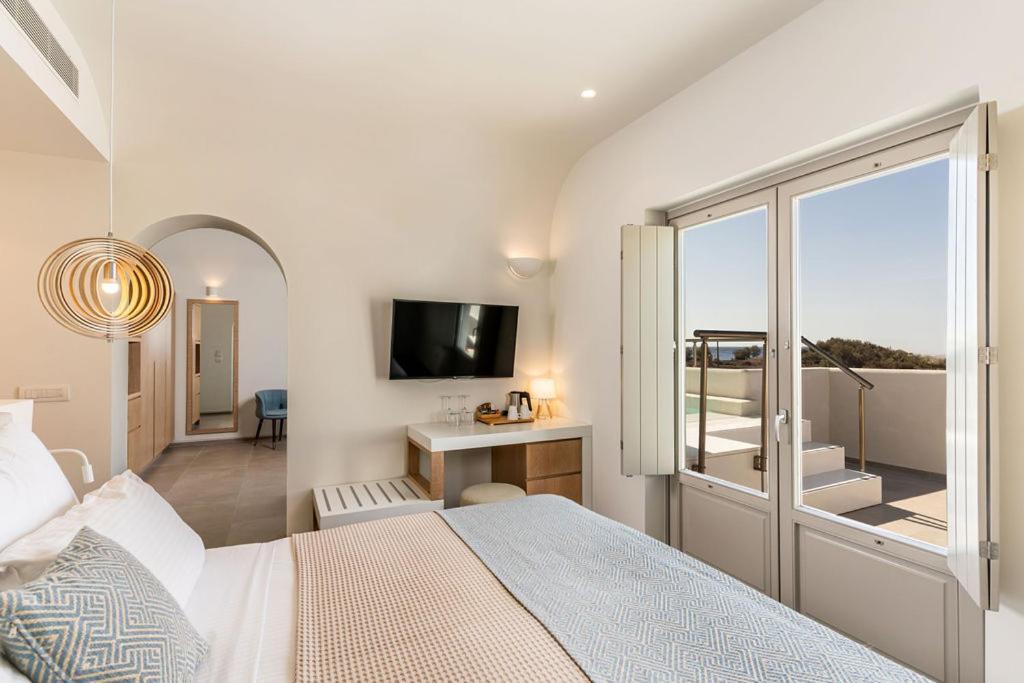 Meltemi Blu - Adults Only Otel Perissa  Dış mekan fotoğraf