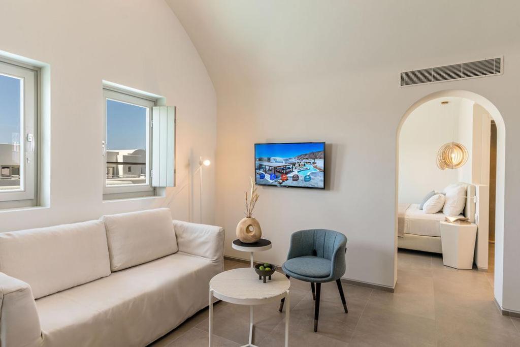 Meltemi Blu - Adults Only Otel Perissa  Dış mekan fotoğraf